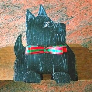 Scotty Dog Custom Wood Art Organizer